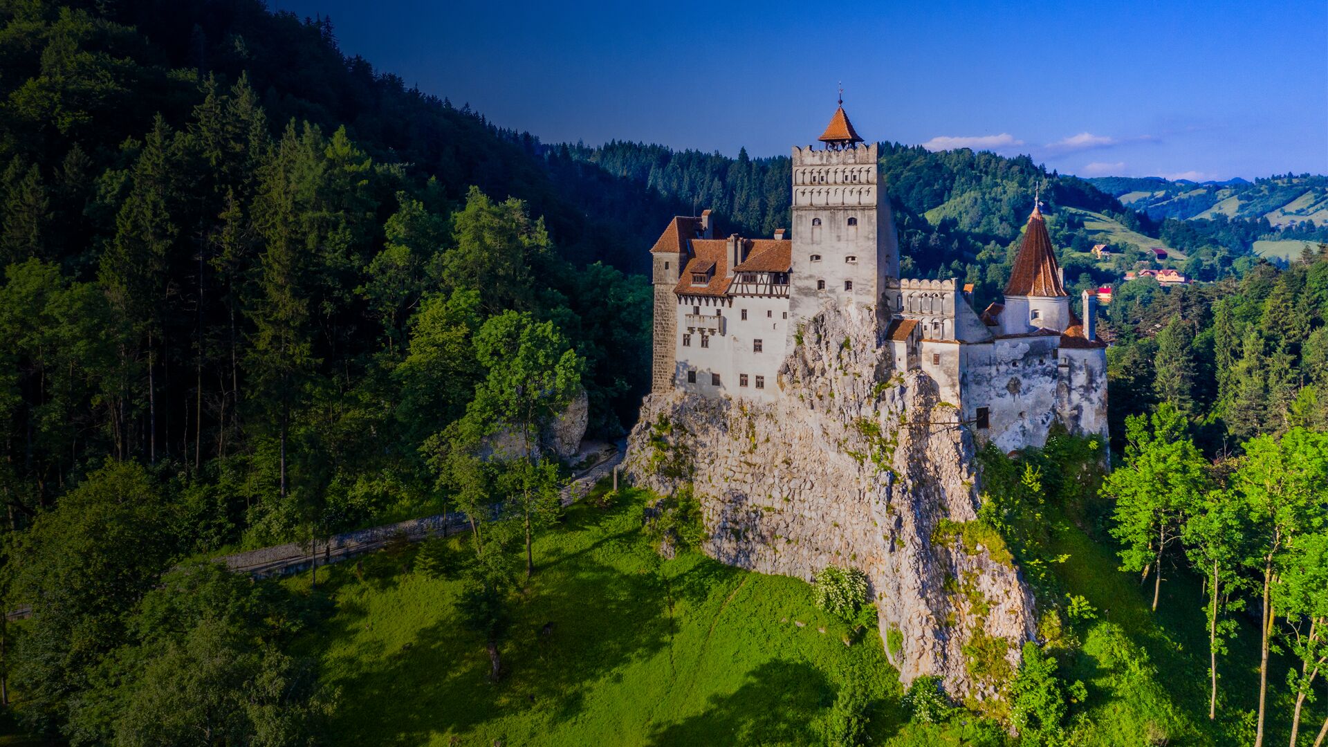 Castelul Bran, Castelul lui Dracula, Castel din Transilvania , Castelul din cartiile lui Bram Stocker, Romania